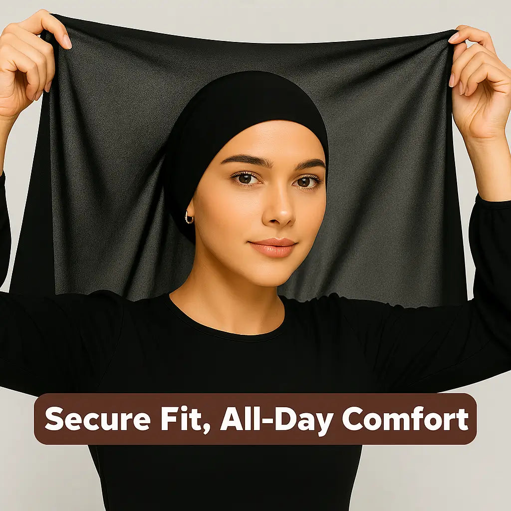 Luxe hijab – Elegante chiffon met ingebouwde magneten