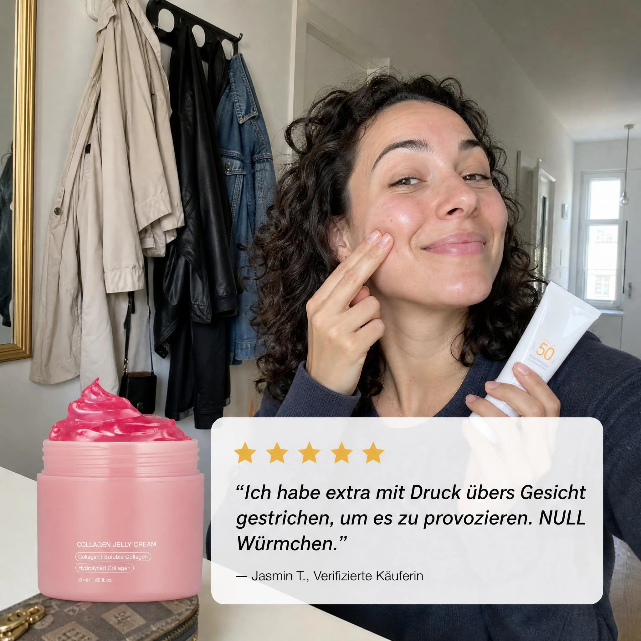 Collagen Jelly Cream™ – Slide 5 Validation