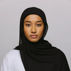 Luxe hijab – Elegante chiffon met ingebouwde magneten