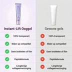 Instant Lift Ooggel vergeleken met gewone gels