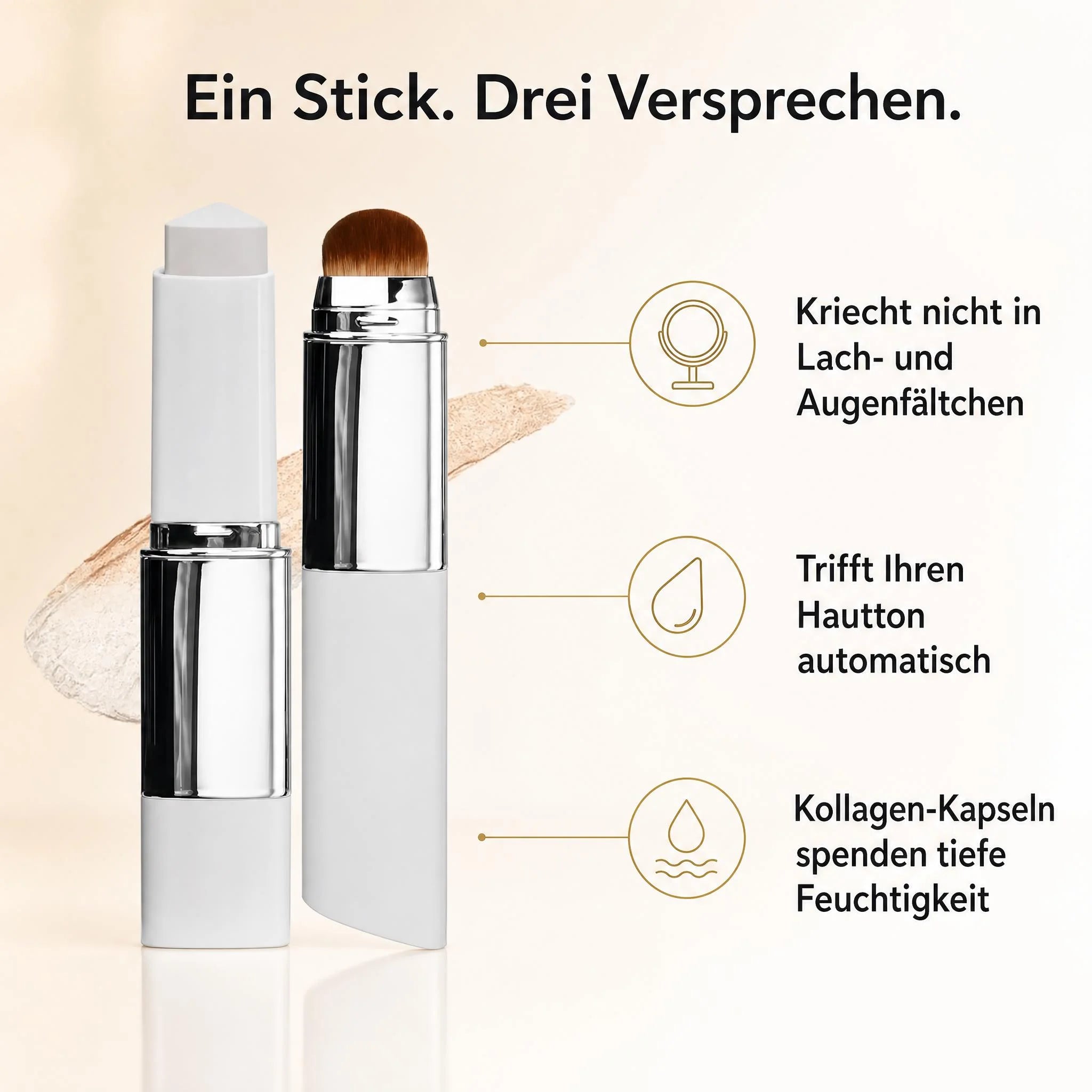 Kollagen-Fusion Foundation Stick – Bild 2