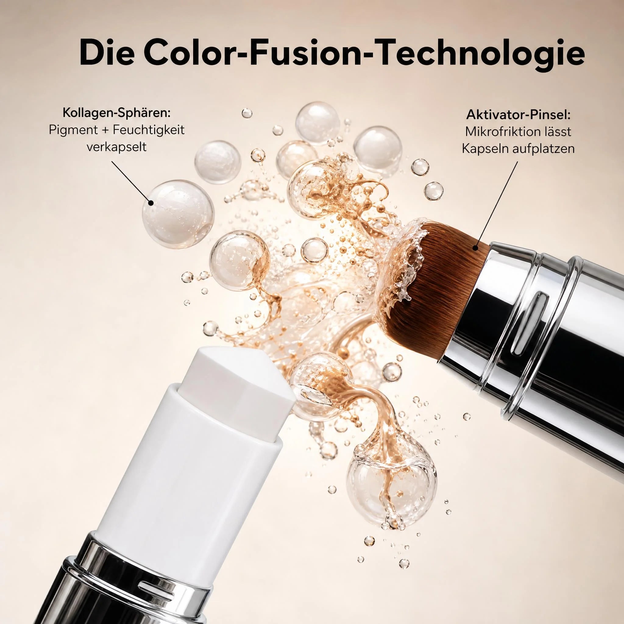 Kollagen-Fusion Foundation Stick – Bild 3