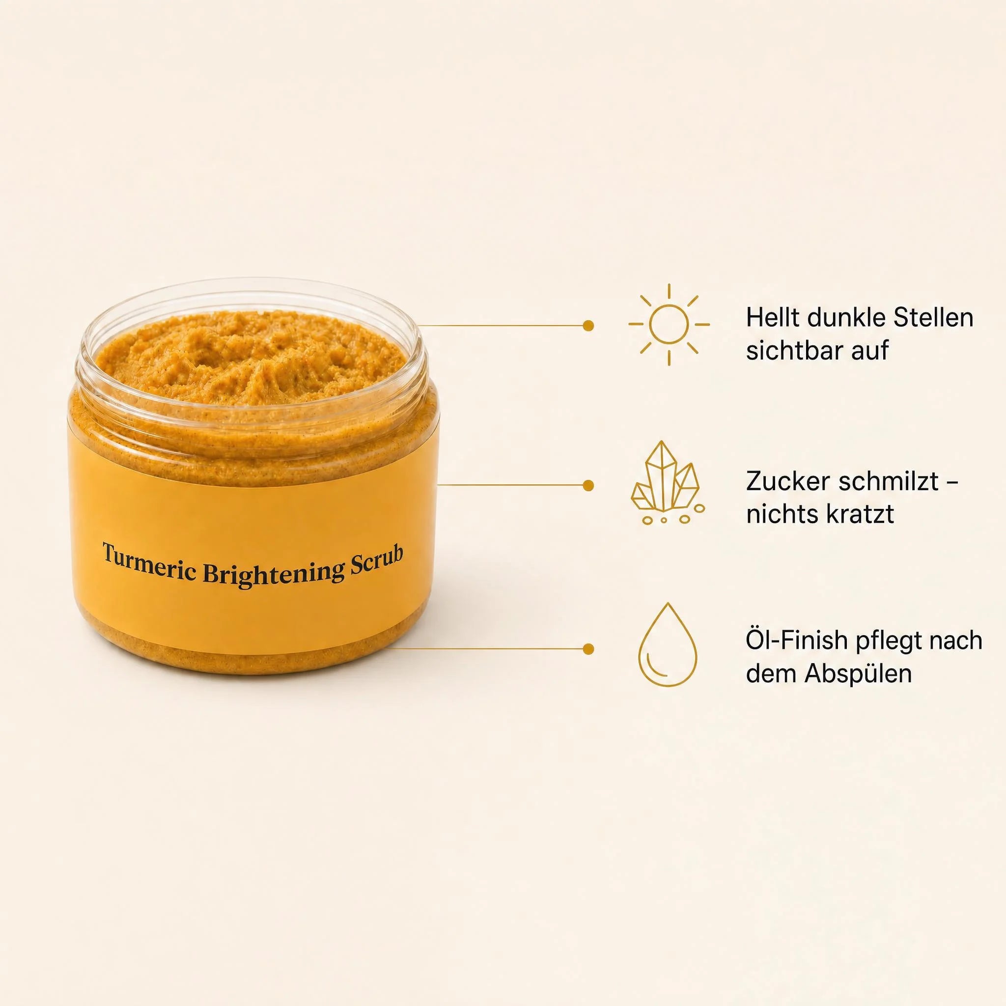 Kurkuma Glow Scrub™ – Produktbild 2