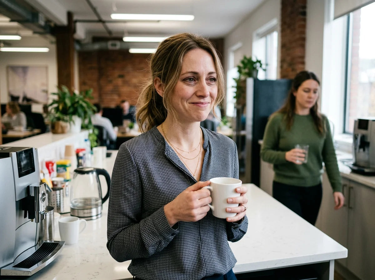 „Ben je ziek?“ – Hoe één enkele zin op kantoor ervoor zorgde dat ik al mijn oogverzorgingsproducten weggooide