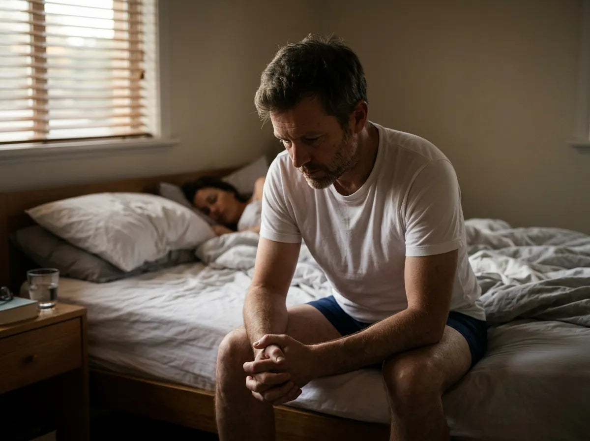 Het stille vaatprobleem dat huwelijken na je veertigste kapotmaakt — en de oplossing waar urologen je niets over vertellen