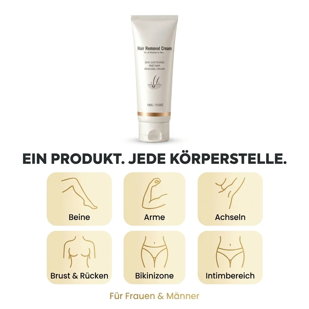Celeste Enthaarungscreme™ – Schmerzfreie Haarentfernung in 5 Minuten